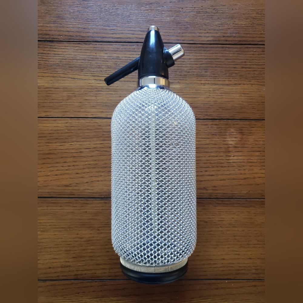 MCM Vintage Merkuria Soda Water Siphon Bottle